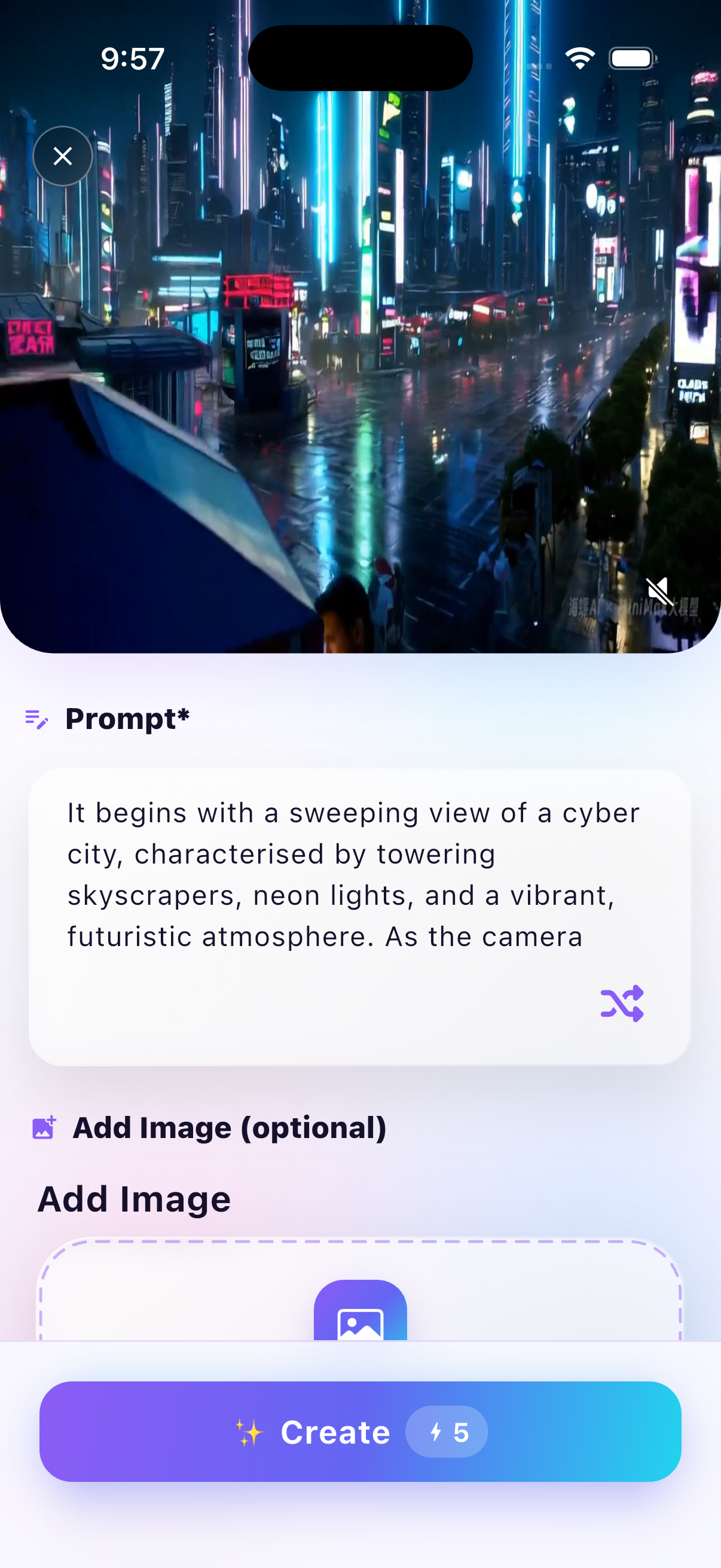 Prompt to Video